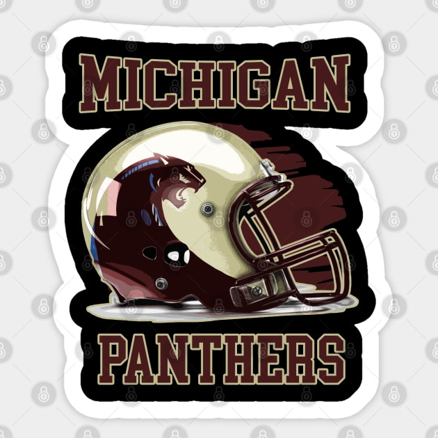 usfl panthers retro Sticker by nikalassjanovic